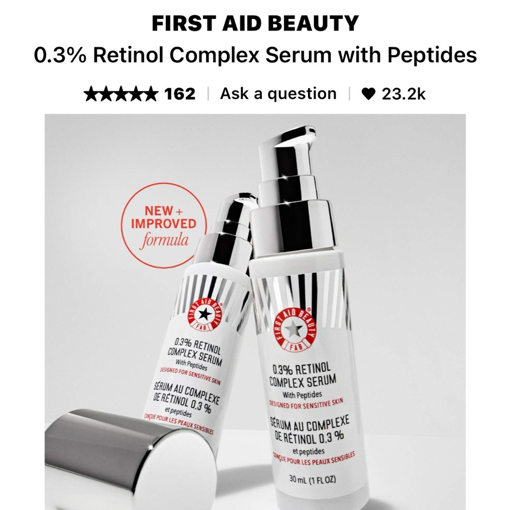 First Aid Beauty White Retinol Complex Serum